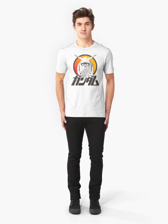 Alternate view of Gundam Slim Fit T-Shirt