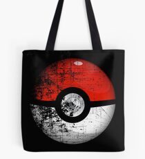 Destroyed Pokemon Go Team Red Pokeball Tote Bag