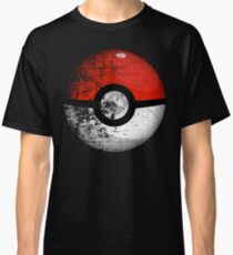 Destroyed Pokemon Go Team Red Pokeball Classic T-Shirt