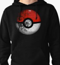 Destroyed Pokemon Go Team Red Pokeball Pullover Hoodie