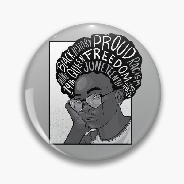 Item preview, happy juneteenth african black girl  designed and sold by Gossip Rag.