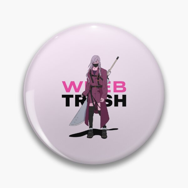 Item preview, Weeb Trash Waifu designed and sold by Wachi-A.