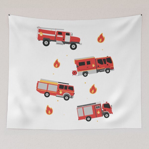 Item preview, Cute Fire Trucks Set designed and sold by infleims.