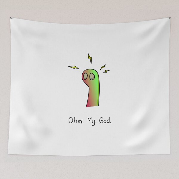 Item preview, Electricity Dude - Ohm. My. God. designed and sold by SeanDontGetFish.