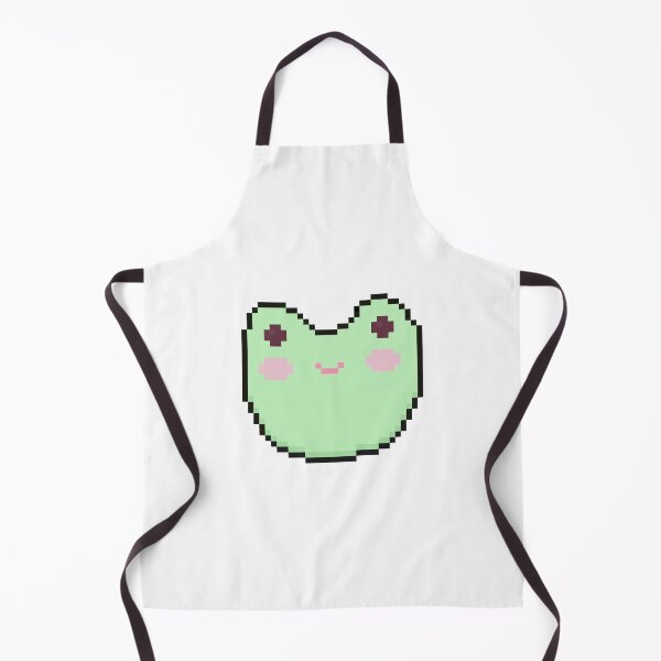 Item preview, pixel art frog green designed and sold by sezalilly.