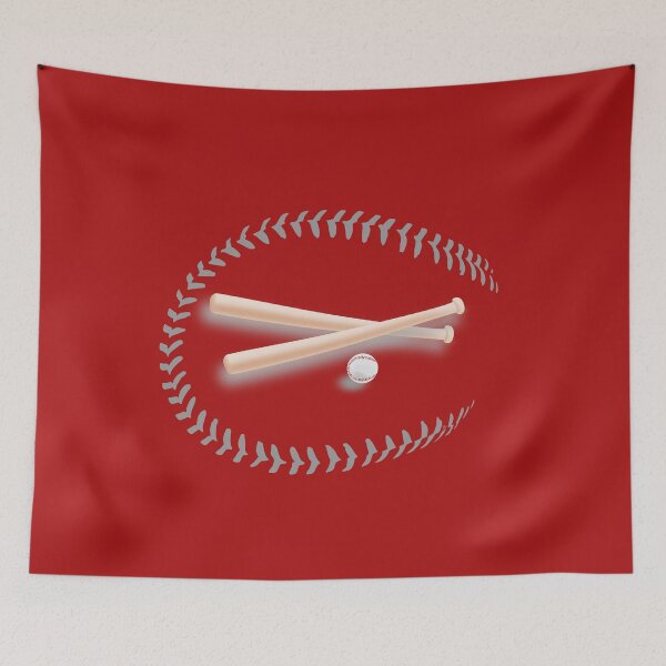 Artikelvorschau, Baseballschläger und Ball Digital Artwork entworfen und verkauft von ABlazeBySK.