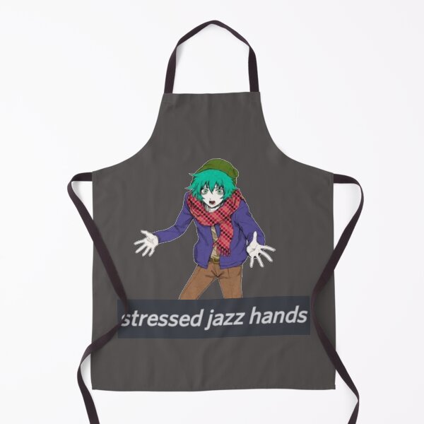Item preview, Stressed jazz hands yttd sou hiyori shin tsukimi meme anime designed and sold by Soda-bunny.