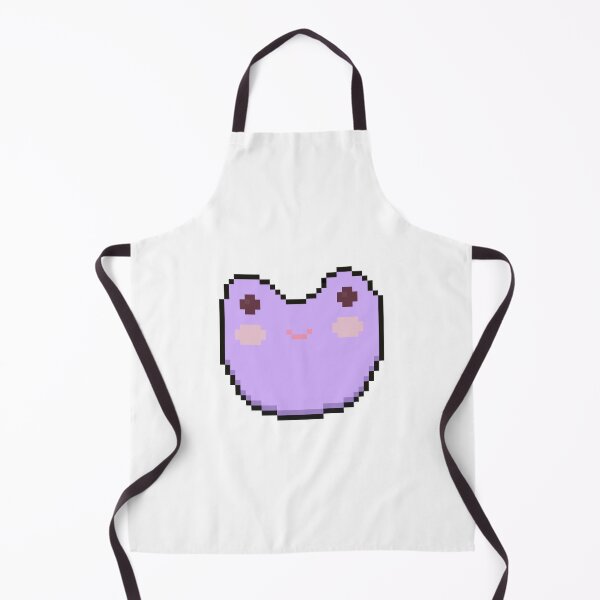 Item preview, pixel art frog purple designed and sold by sezalilly.