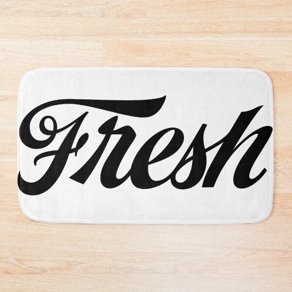 Item preview, Fresh Script blk designed and sold by Tee4Daily.