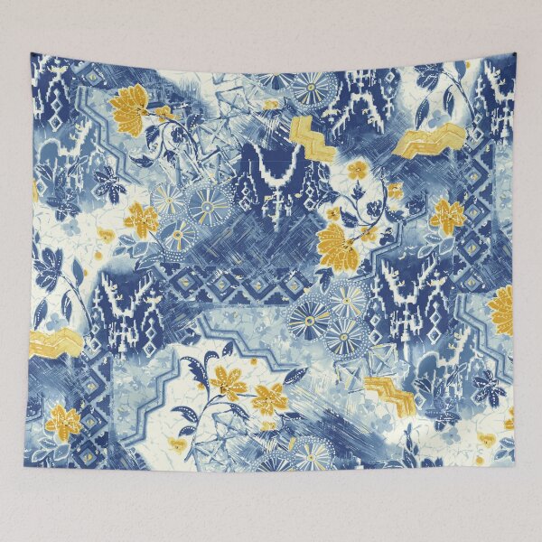 Item preview, Blue Vintage Floral  designed and sold by rlatnwls.