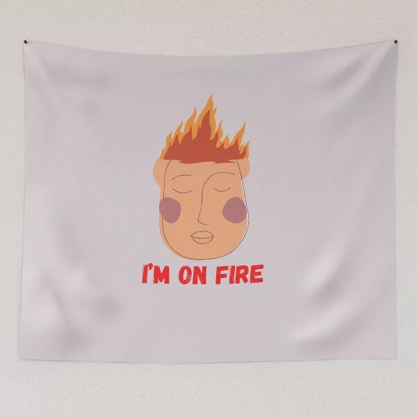 Item preview, I am on fire designed and sold by Remorem.