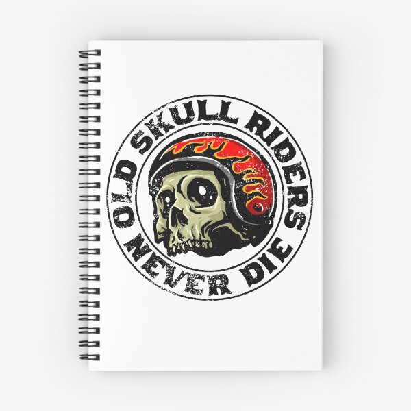 Item preview, Old Skull Riders Never Die Grunge Style designed and sold by bouncymelon.