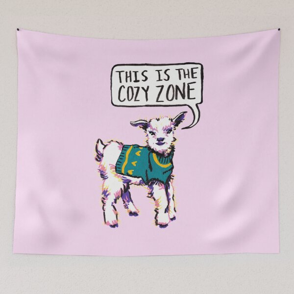 Item preview, This is the cozy zone (Pink Variation) designed and sold by studioemrose.