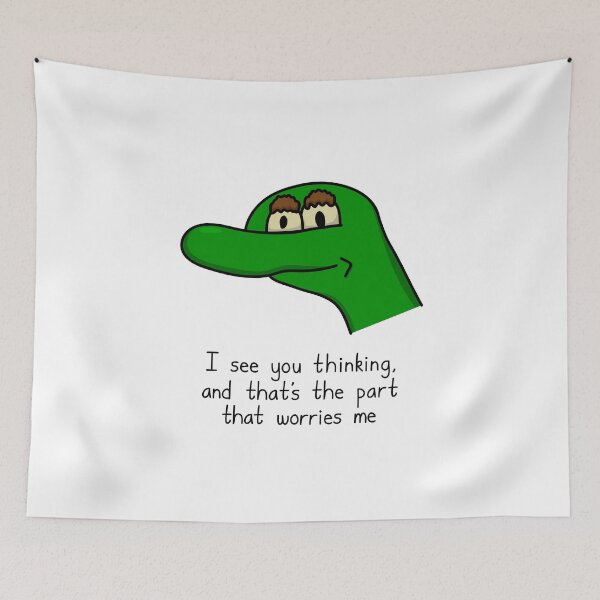 Item preview, Wow Guy - You Thinking Worries Me designed and sold by SeanDontGetFish.