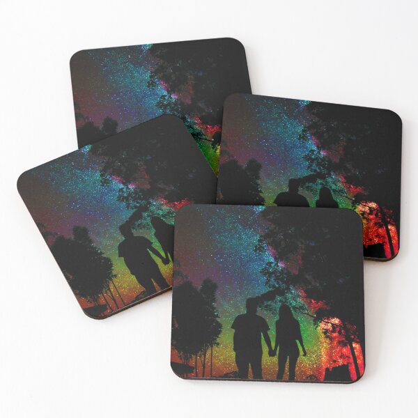 Item preview, Silhouette Of Man And Woman Holding Hands designed and sold by picatcho.