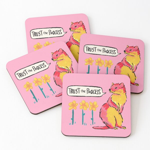 Item preview, Trust the process (Pink Variation) designed and sold by studioemrose.