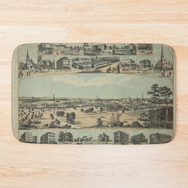 Item preview, Willimantic, Connecticut (1882) designed and sold by allhistory.