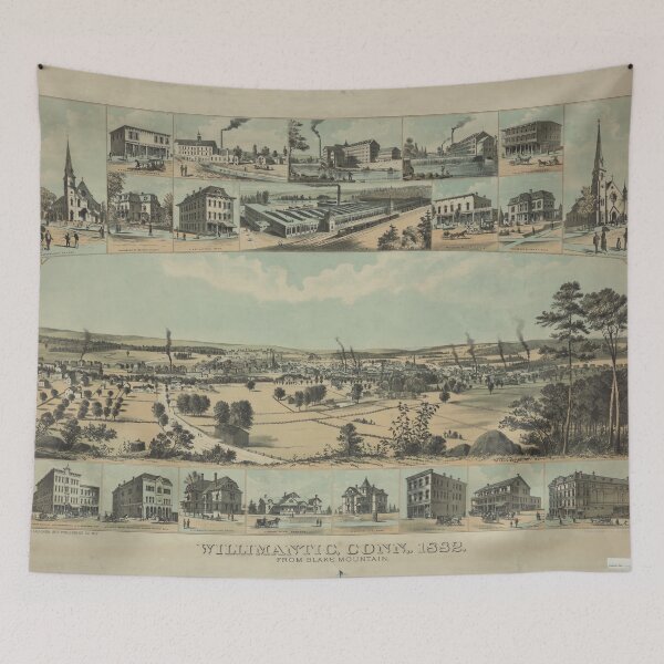 Item preview, Willimantic, Connecticut (1882) designed and sold by allhistory.
