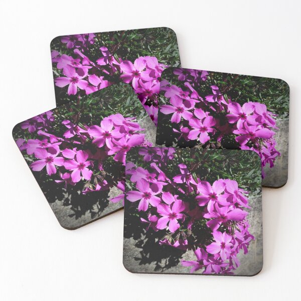 Item preview, Brilliant Fuchsia Flowers Cascading Down The Wall Photo Design designed and sold by EarthArtDesigns.