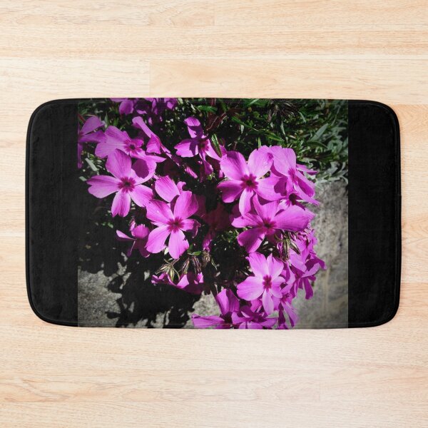 Item preview, Brilliant Fuchsia Flowers Cascading Down The Wall Photo Design designed and sold by EarthArtDesigns.
