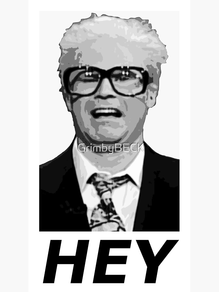 Harry Caray - Hey Poster for Sale by GrimbyBECK