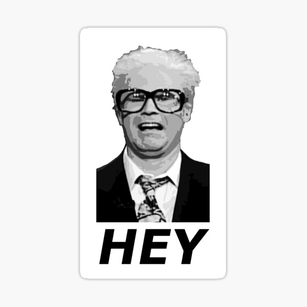 Harry Caray Snl Character Will Ferrell Sticker Mask for Sale by