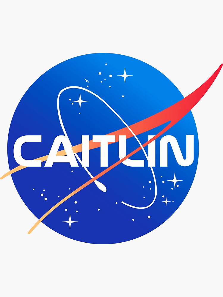 Pegatina for Sale con la obra «Nombre personalizado logotipo de la NASA -  John» de SappEContent