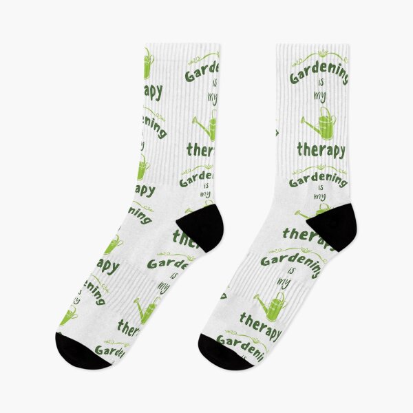 Item preview, Gardening Is My Therapy Quote  designed and sold by Tshirty10.