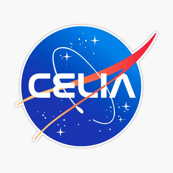 Pegatina for Sale con la obra «Nombre personalizado logotipo de la NASA -  Ronald» de SappEContent