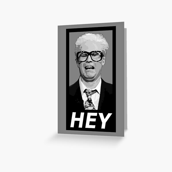 Harry Caray - Hey - Dark Sticker for Sale by GrimbyBECK