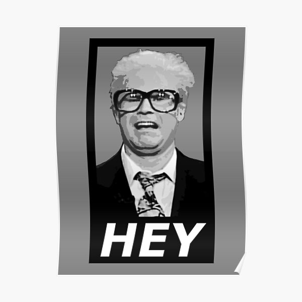 Harry Caray' Poster by Colarcolor