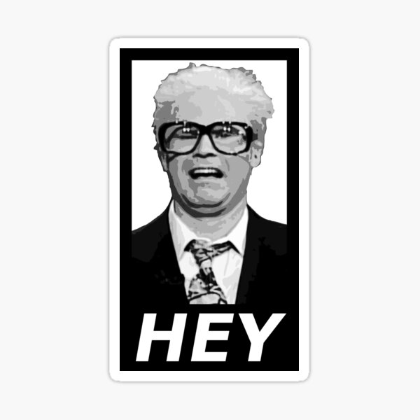 Harry Caray Snl Character Will Ferrell Sticker Mask for Sale by