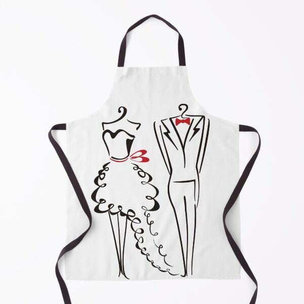 Item preview, Elegant Dress and suit hanging on coat hanger designed and sold by Red-ElYoubi.