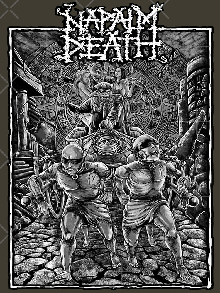 Napalm Death T Shirt For Sale By Bristolhummm Redbubble Death T