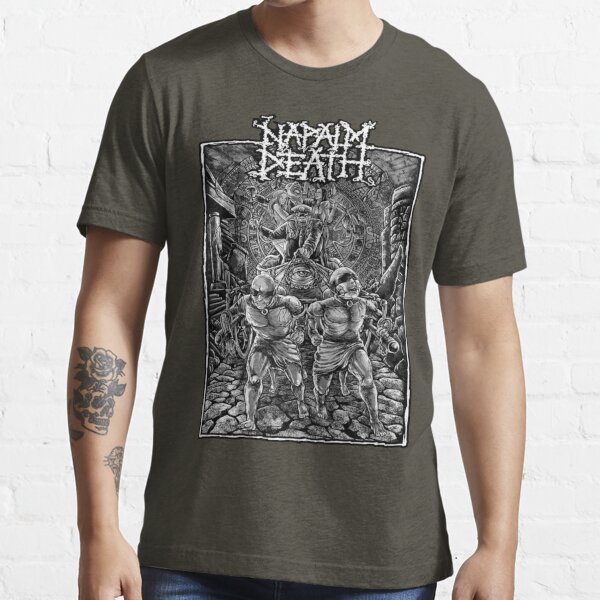 Napalm Death T Shirt For Sale By Bristolhummm Redbubble Death T