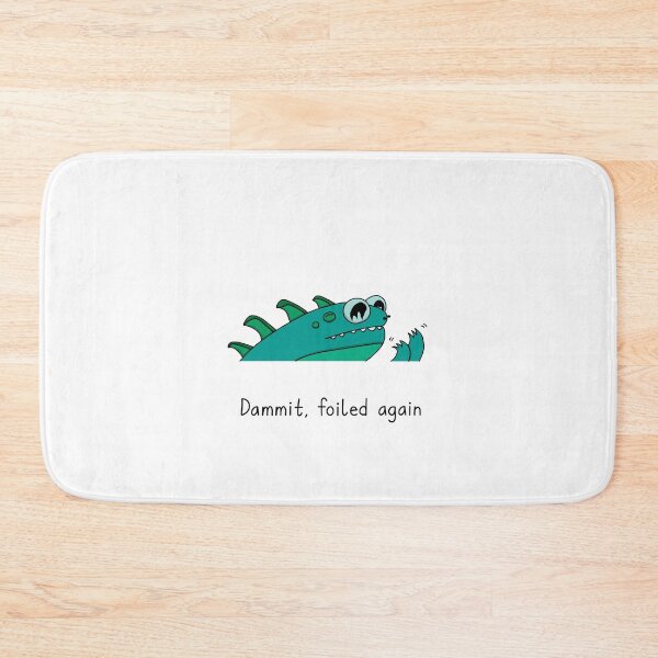 Item preview, Yooo Lizard - Dammit Foiled Again designed and sold by SeanDontGetFish.