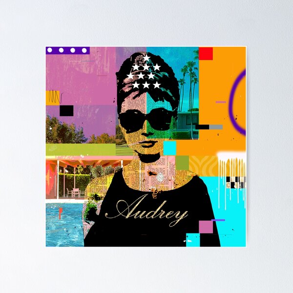Audrey Hepburn Script Poster