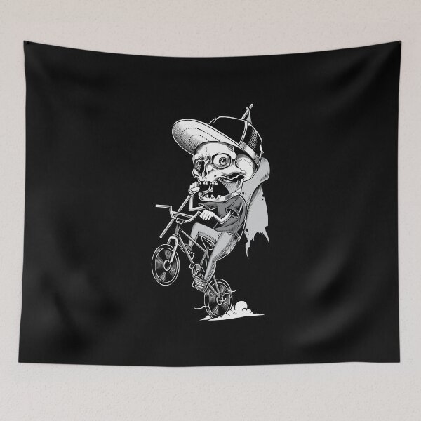 Item preview, Zombie Bicycling - Black And White designed and sold by crazycollective.