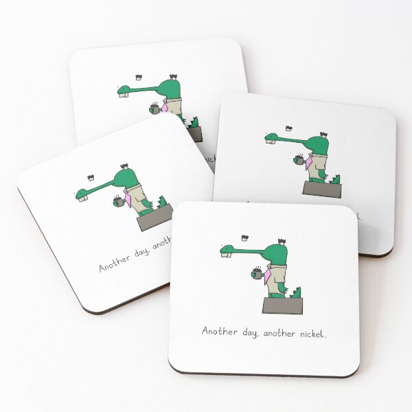 Item preview, Hank The Alligator - Another Day, Another Nickel designed and sold by SeanDontGetFish.