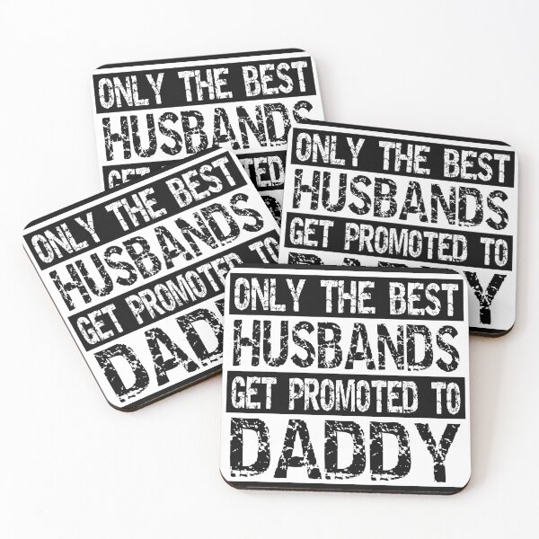 Item preview, Only The Best Husbands Get Promoted to Daddy designed and sold by TKsTees.