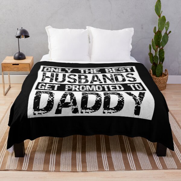 Item preview, Only The Best Husbands Get Promoted to Daddy designed and sold by TKsTees.