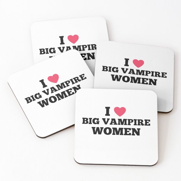 Item preview, I Heart Big Vampire Women designed and sold by supercomfy.
