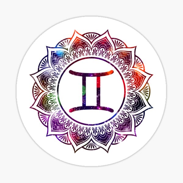 Item preview, Gemini Zodiac - Mandala designed and sold by Magartes.