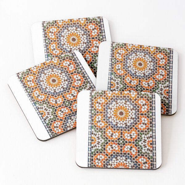 Item preview, traditional Moroccan Zellige tiles, morocco designed and sold by Demirake.