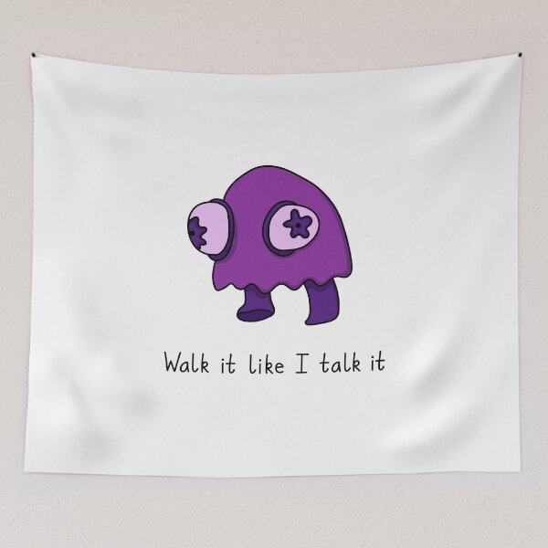 Item preview, Walking Mushroom Dude - Walk It Talk It designed and sold by SeanDontGetFish.