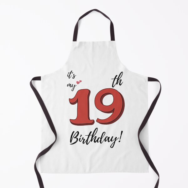 Item preview, It's My 19th Birthday quote designed and sold by WayneTower.