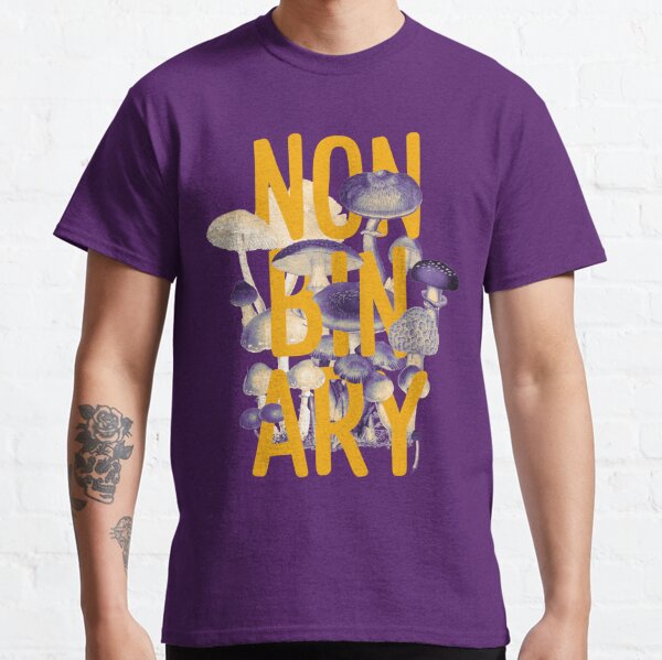 Nonbinary mushrooms Classic T-Shirt