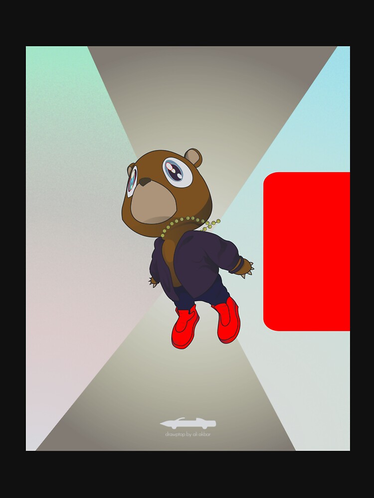 Yeezy Bear Cartoon T Shirt On Sale 