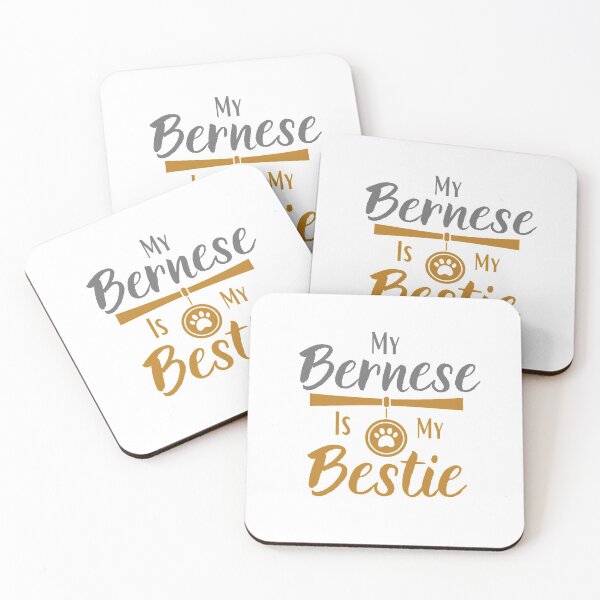 Item preview, My Bernese Is My Bestie - Bernese Mountain Dog designed and sold by Presto Prints Design.