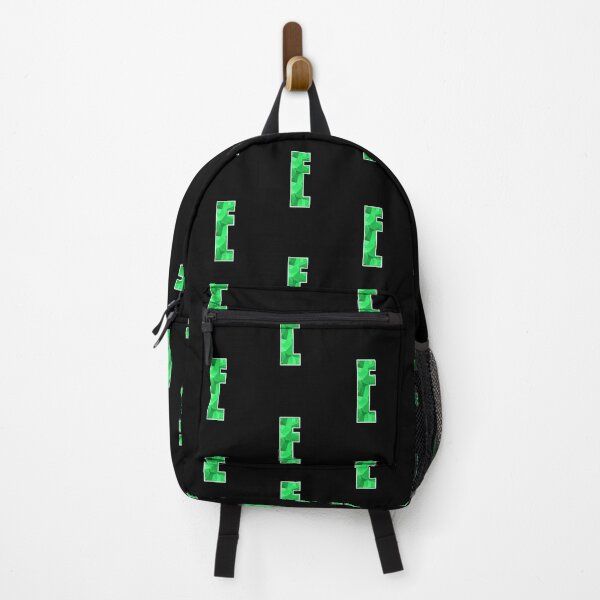 Item preview, Letter E, Monogram Letter Art of Green Triangle Pattern designed and sold by dylanxh.